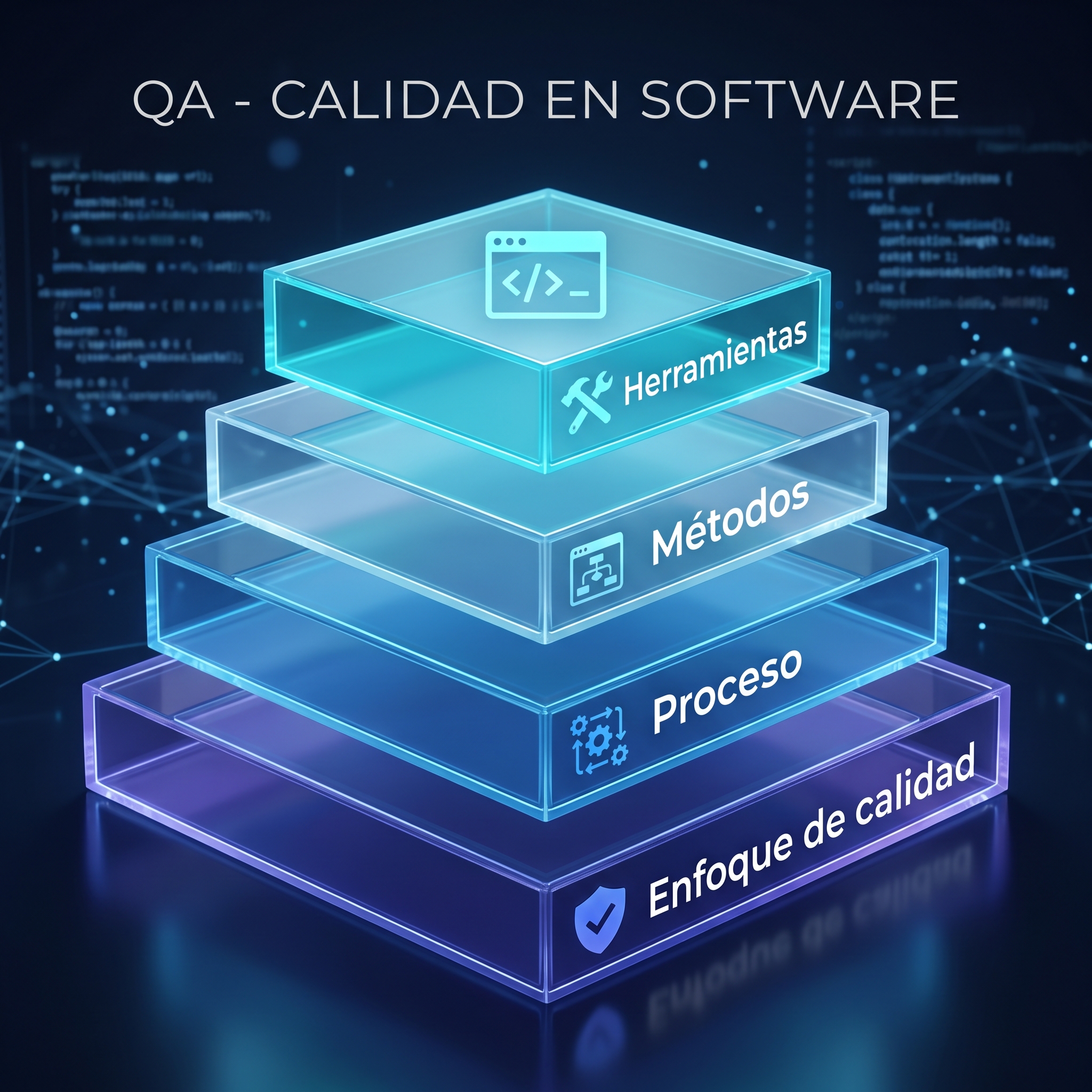 Las 4 capas de la calidad en software.