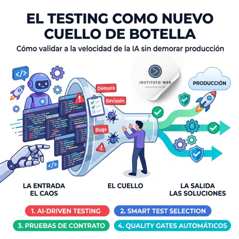 Testing como cuello de botella del desarrollo
